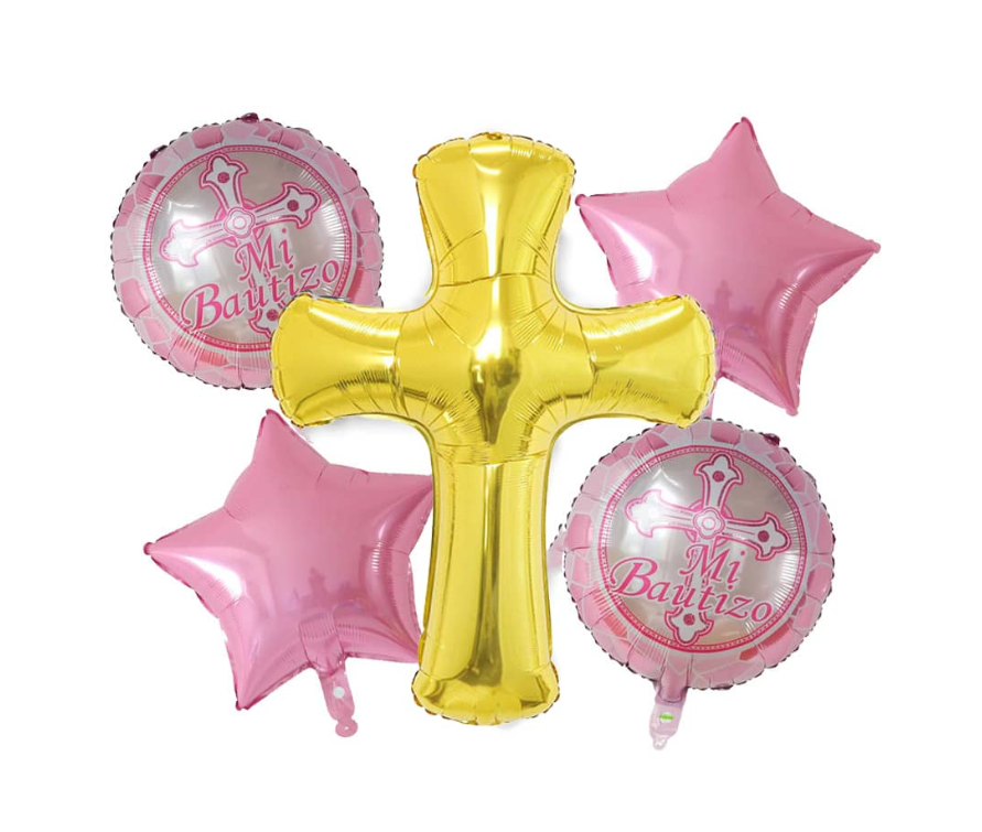 Set de globo Mi bautizo