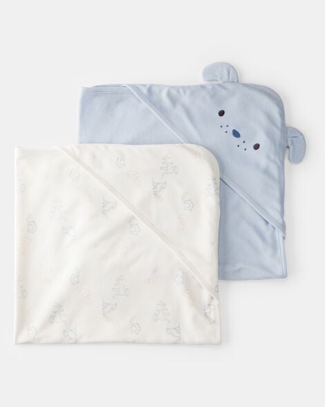 Set de 2 toallas de baño