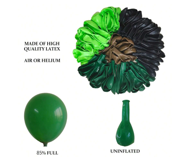 Set de globos Mine Craf