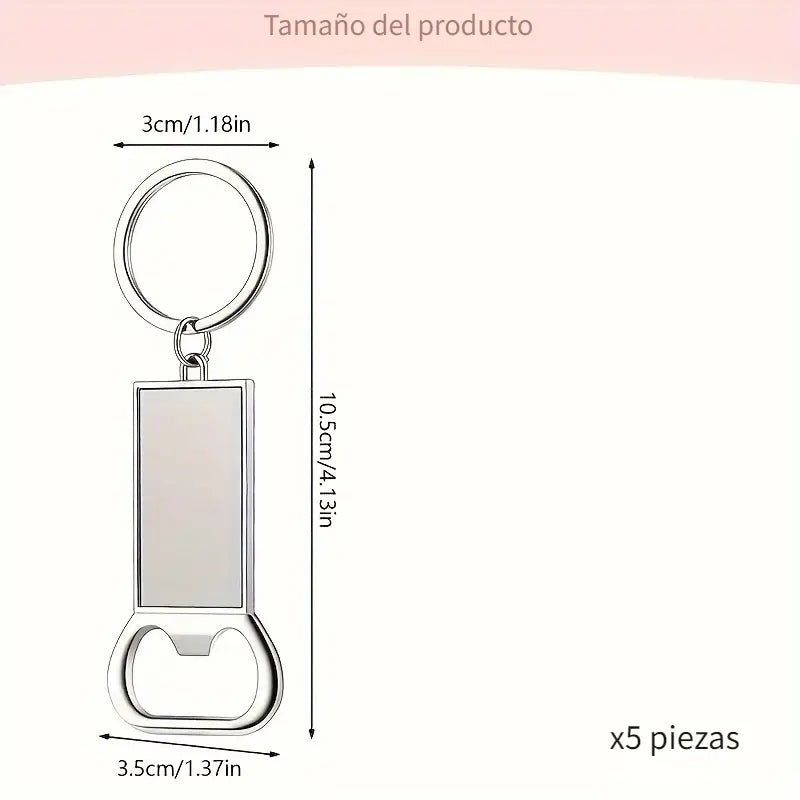 Llavero Personalizado abridor de botella
