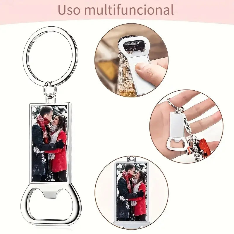 Llavero Personalizado abridor de botella