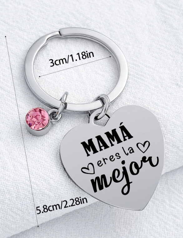 Llavero "Mamá eres la mejor"