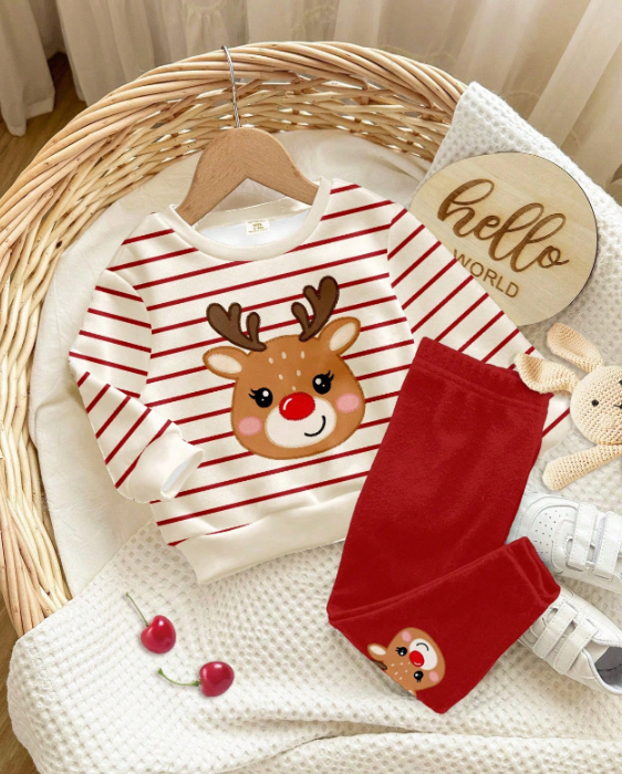 Conjunto 2 Piezas Navideño