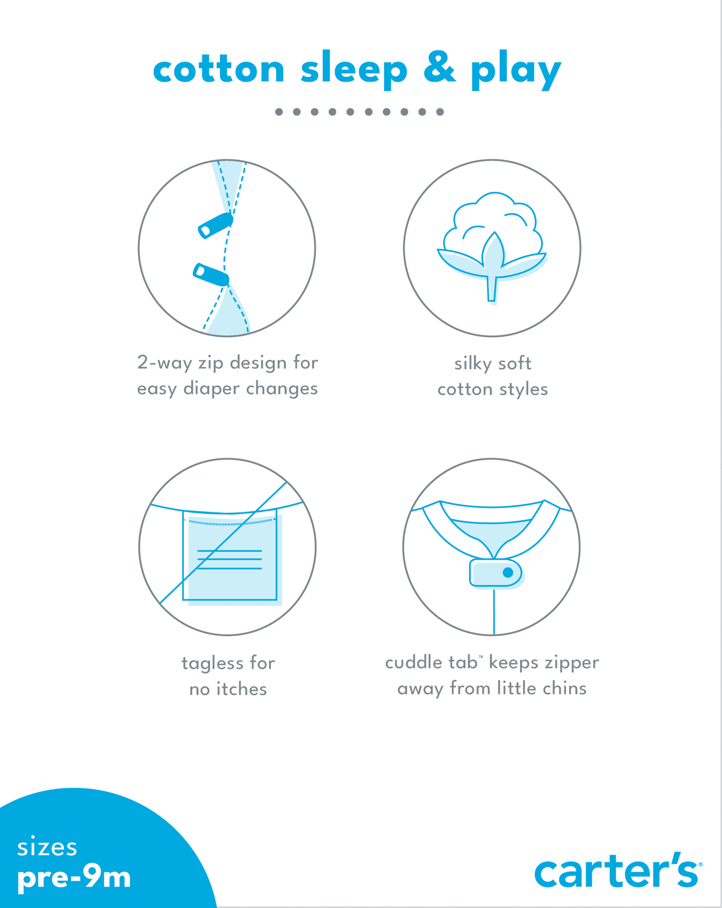 Pijama Trencito Carter's