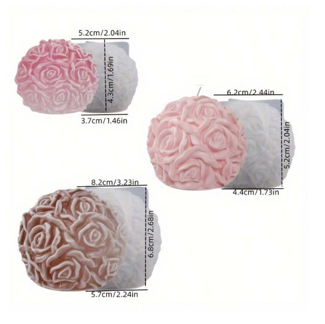 Molde Bola Rosa (L)