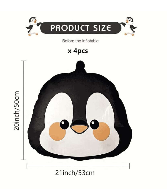 Set de Globos Pinguino