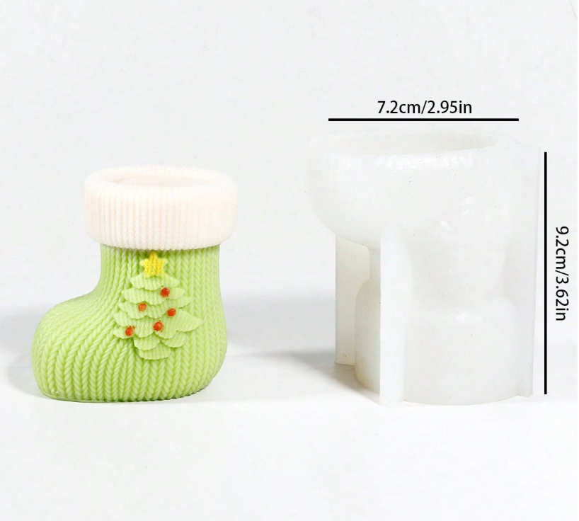 Molde Bota Navideña