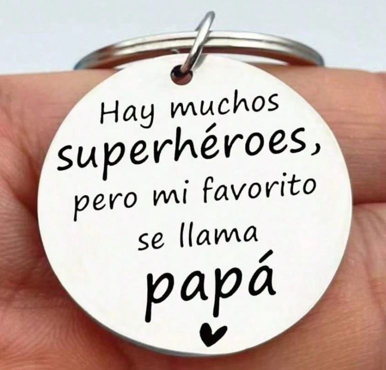 Llavero Papá Héroe