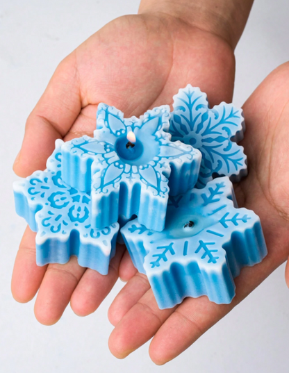Molde copo de nieve