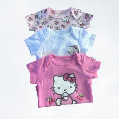 Set de mamelucos Hello Kitty