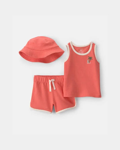 Conjunto 3 Piezas Palmeras