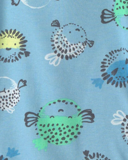 Conjunto Pijama Pez Globo Carter's