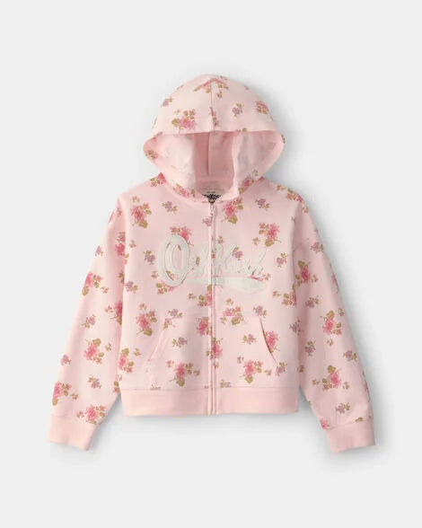 Sueter Hoodie Floral OshKosh B'gosh