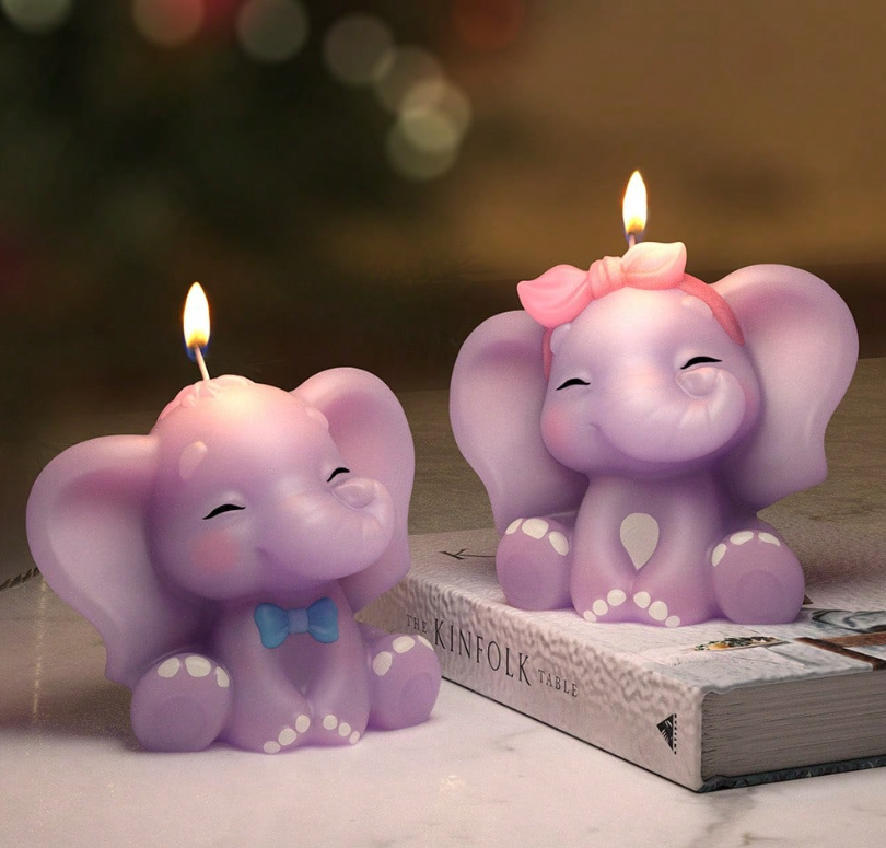 Molde Elefantito 3D (L)