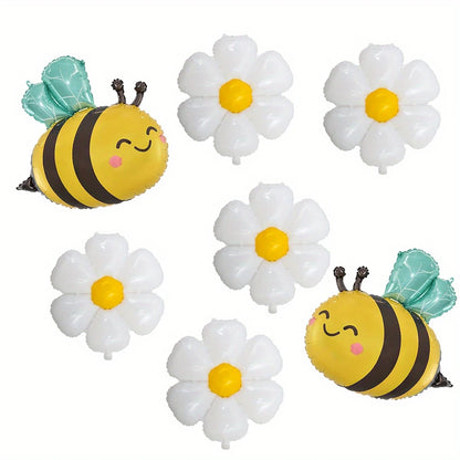 Set Globos abejas y flores