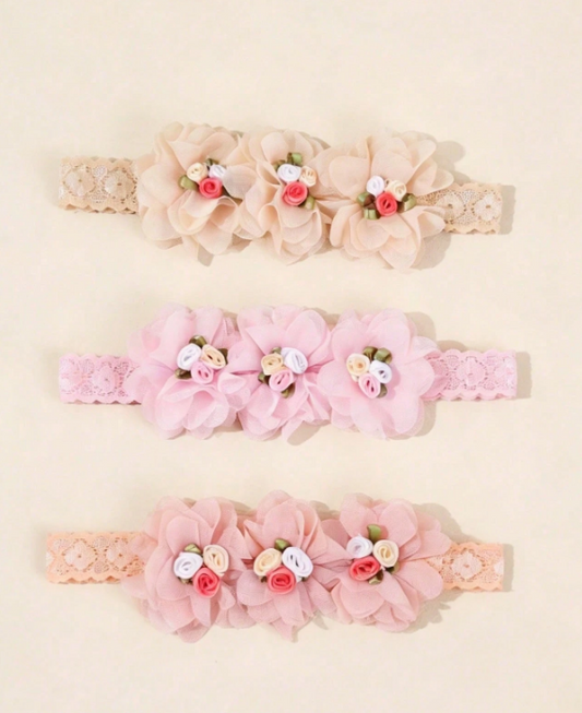 Set de 3 diademas