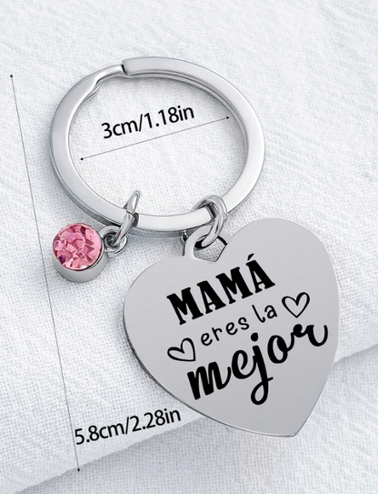 Llavero "Mamá eres la mejor"