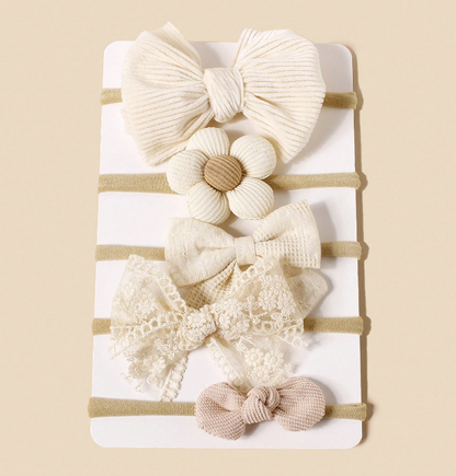 Set de 5 scrunchies (Cintas)