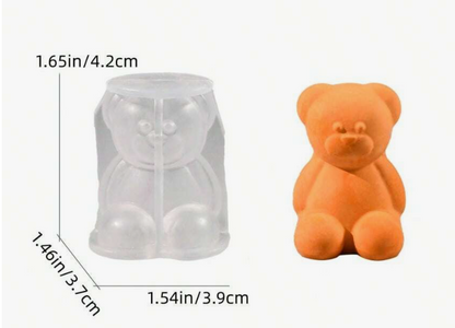 Molde Silicón Osito