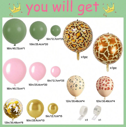 Set de Globos Safari