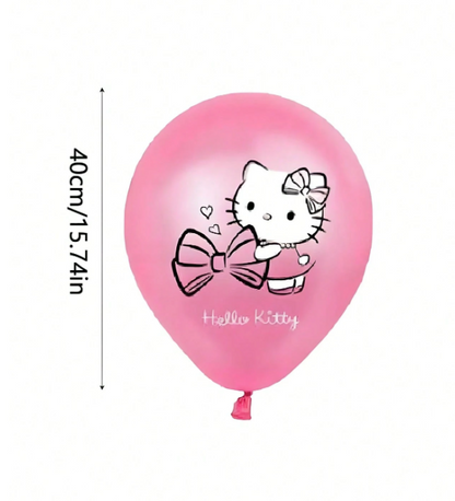 Set de globos Hello Kitty