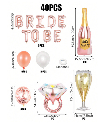 Set de Globos Despedida de Soltera