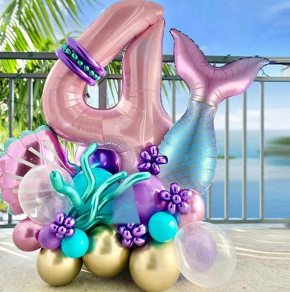 Set para bucket con número