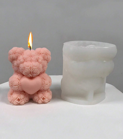 Molde de Silicón Osito