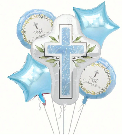 Set de Globos Primera Comunión.