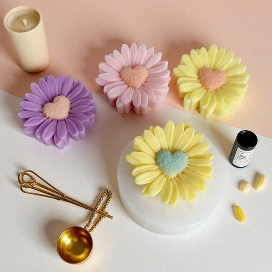 Molde Margarita Corazón