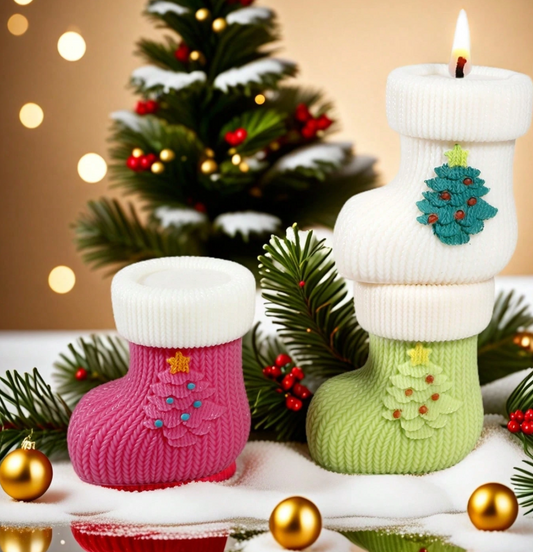 Molde Bota Navideña