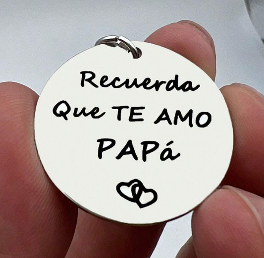 Llavero Te amo Papá